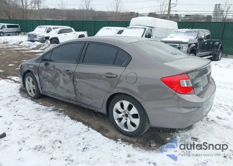 2012 Honda Civic Lx z USA, uszkodzony, nr VIN 2HGFB2F59CH533663